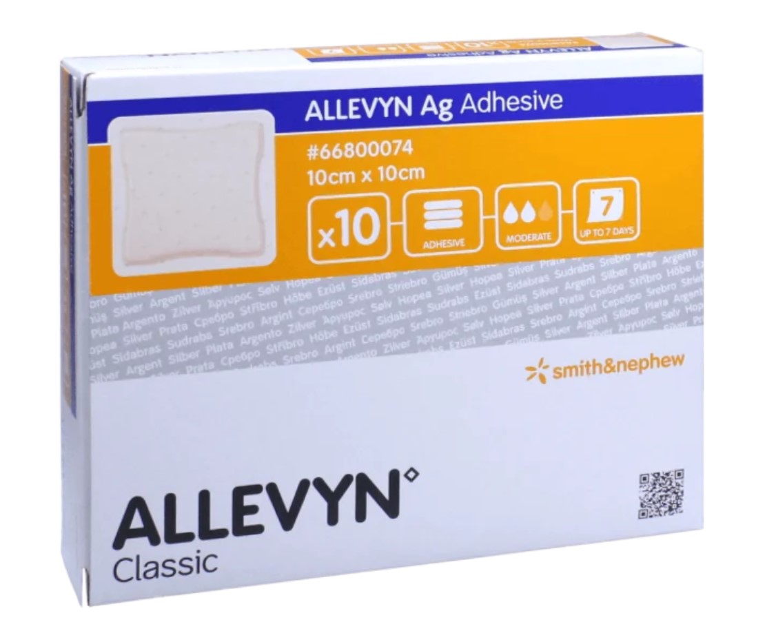 Клей Allevyn Ag Adhesive 10* 10см 1шт